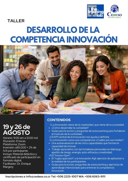 Desarrollo de la competencia innovacion v3