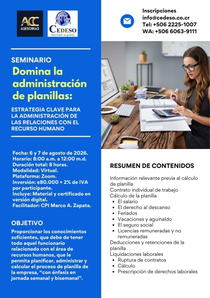 Domina la administracion de planillas v4