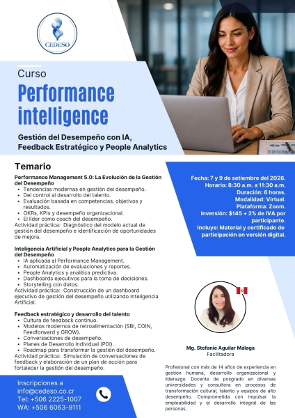 Performance intelligence v2