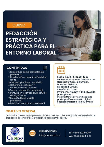 Redaccion estrategica y practica para el entorno laboral