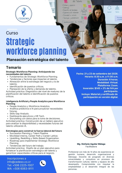 Strategic  workforce planning