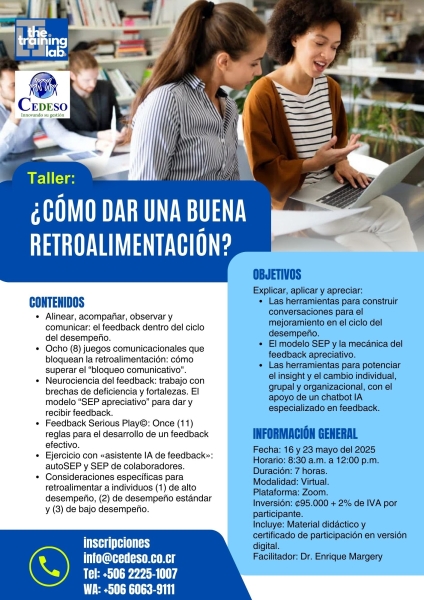 Como dar una buena retroalimentacion - 2025