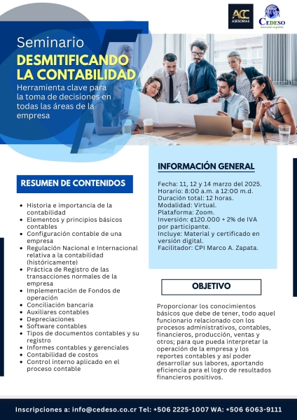 Desmitificando la contabilidad