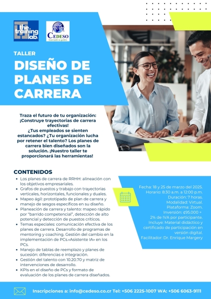 Diseno de planes de carrera