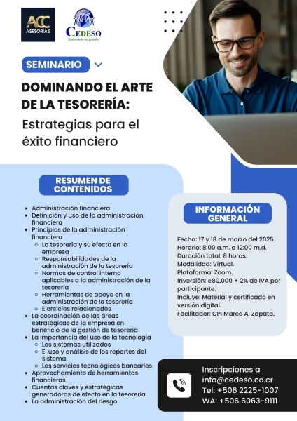 Dominando el arte de la tesoreria - 2025