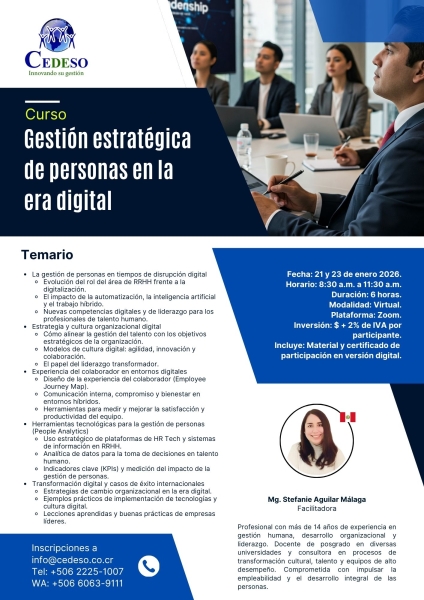 Gestion estrategica de personas en la era digital V1