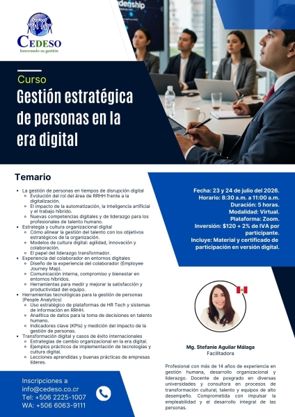 Gestion estrategica de personas en la era digital V2