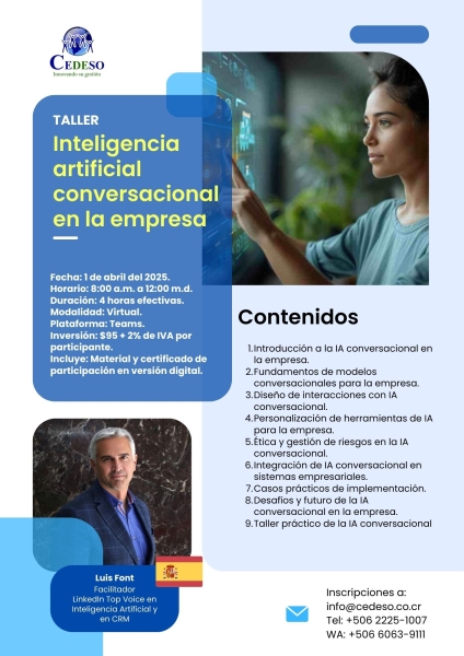 Inteligencia artificial conversacional en la empresa - 2025