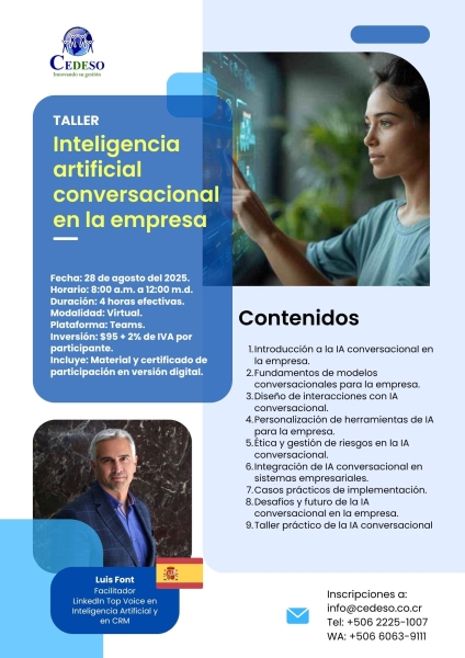 Inteligencia artificial conversacional en la empresa - V1