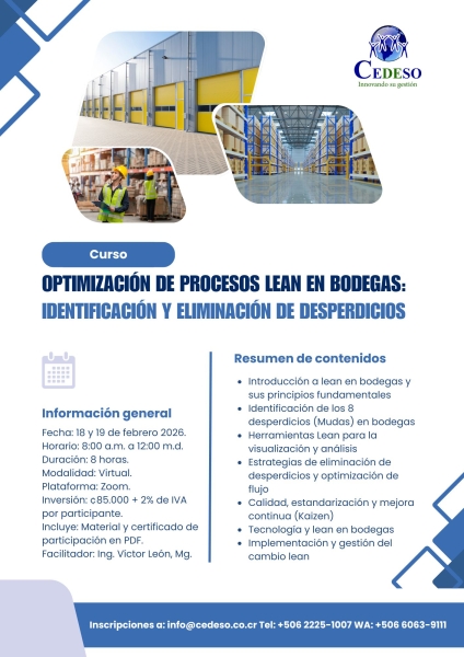 Optimizacion de procesos lean en bodegas 1