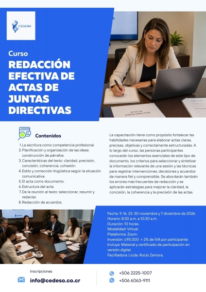 Redaccion efectiva de actas de juntas directivas v2