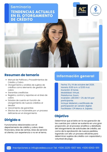 Tendencias actuales en el otorgamiento de credito v5
