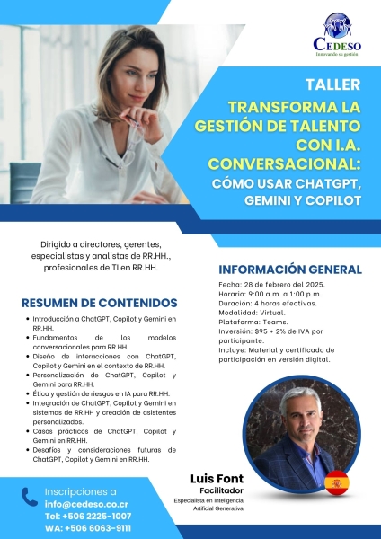 Transforma la Gestion de Talento con IA Conversacional - 2025